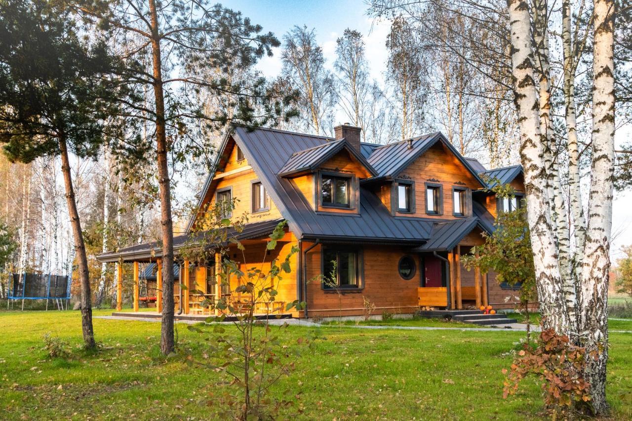 Ferienwohnung Zubrowe Siolo - Dom Nad Lakami Białowieża Exterior foto
